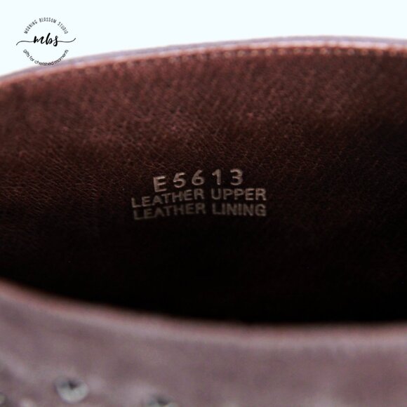 J. Crew Adele Suede Leather Studded Ankle Heel Boots Gray Women 8 - Picture 13 of 14